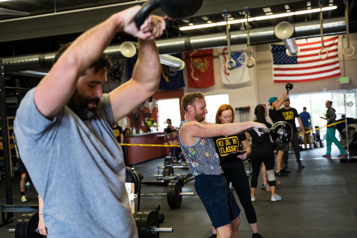 KJ coach providing one-on-one movement and technique coaching